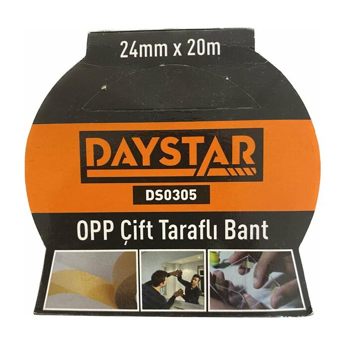 DAYSTAR OPP ÇİFT TARAFLI BANT 24*20MT