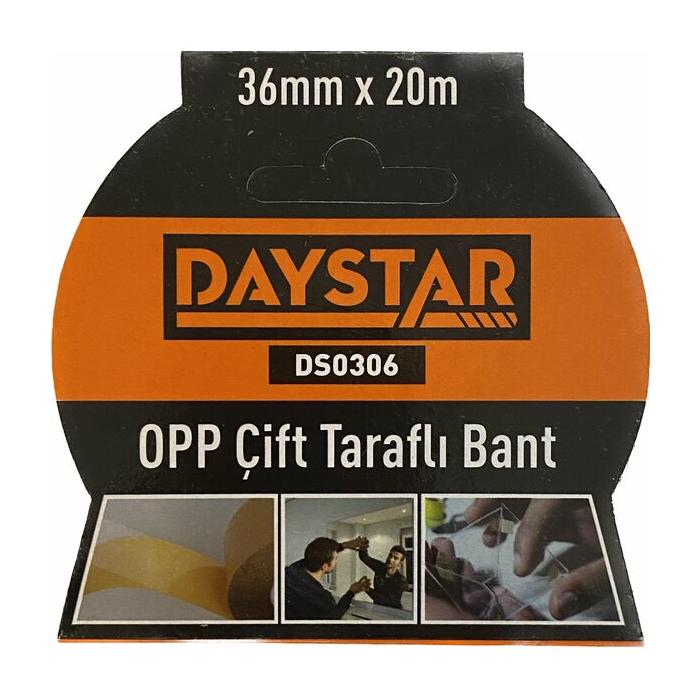 DAYSTAR OPP ÇİFT TARAFLI BANT 36*20MT