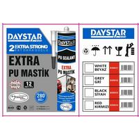 DAYSTAR PU MASTİK SİYAH (ÇELİK YAPIŞTIRICI ) 280ML